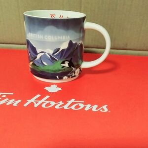 Tim Hortons  Collection "British Columbia " 60th-anniversary mug 22oz 2024